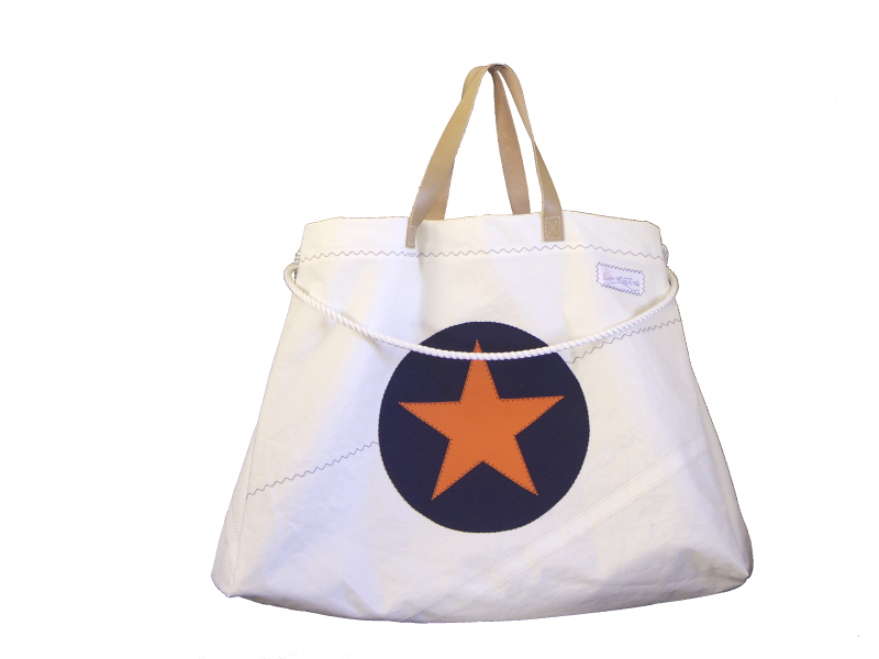 MAXI SAC DE PLAGE ETOILE MARINE ORANGE MAXI SAC DE PLAGE ETOILE MARINE ORANGE