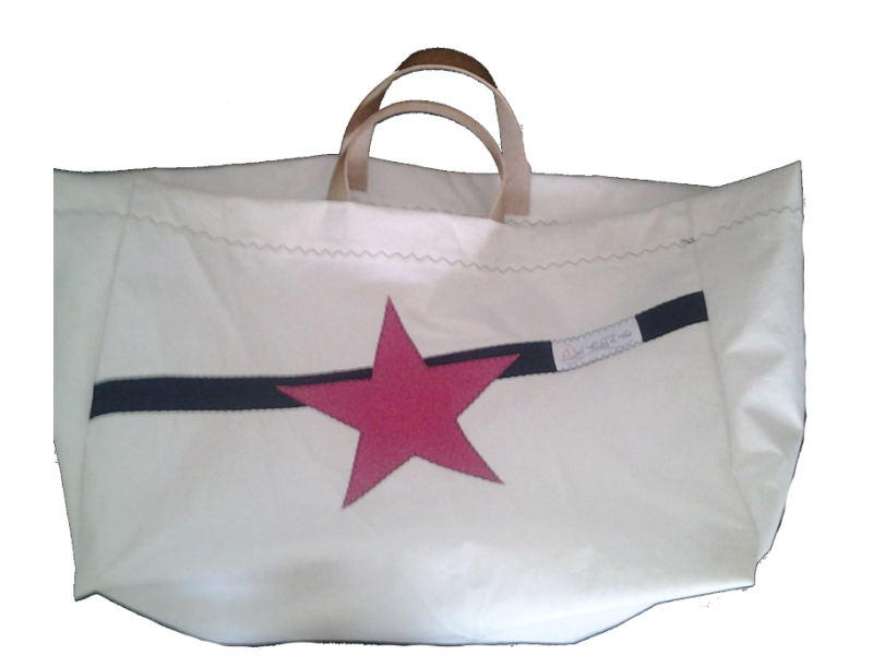 SAC DE PLAGE ETOILE ROSE MARINE SAC DE PLAGE ETOILE ROSE MARINE