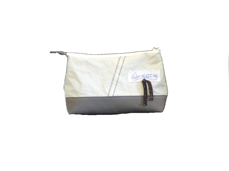 POCHETTE FOND TAUPE RUBAN PAILLETTES MARRON POCHETTE FOND TAUPE RUBAN PAILLETTES MARRON