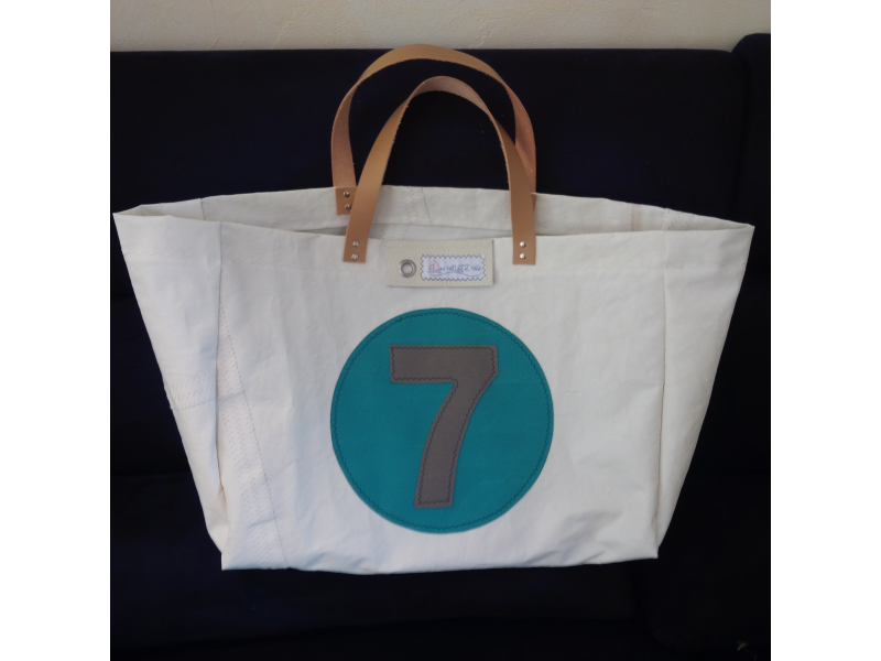 SAC DE PLAGE ROND ET CHIFFRE TURQUOISE TAUPE SAC DE PLAGE ROND ET CHIFFRE TURQUOISE TAUPE