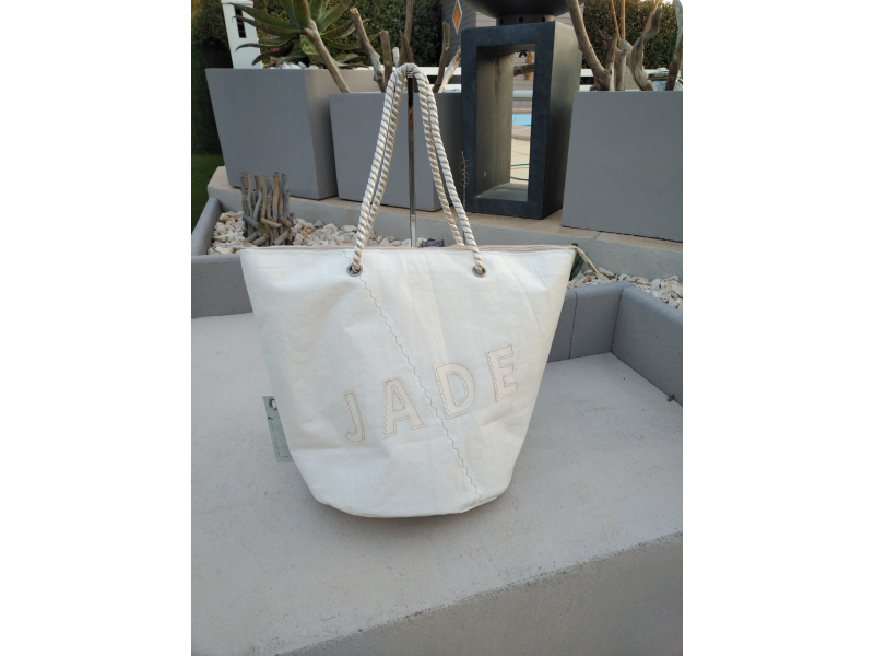 SAC DE PLAGE FOND SABLE PERSONNALISE SAC DE PLAGE FOND SABLE PERSONNALISE